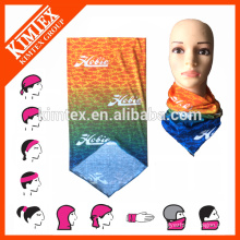 Multi-Röhre kundenspezifische Polyester nahtlose Schal Kopfbedeckungen